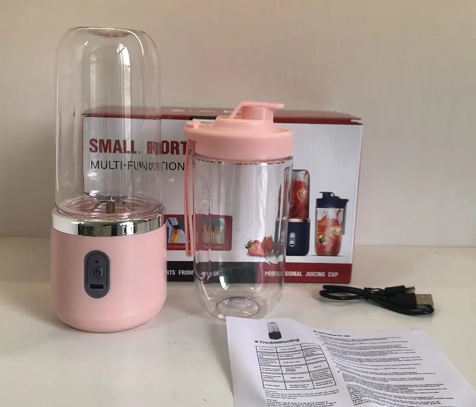 6 - Klingen Tragbarer Mini - Mixer USB - Amiko Decor