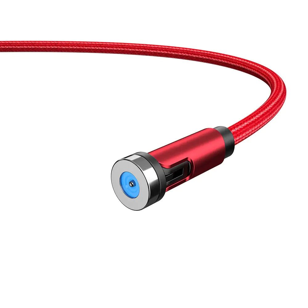 Drehbares 540° Magnetisches Ladekabel mit 3 Steckern - Amiko Decor