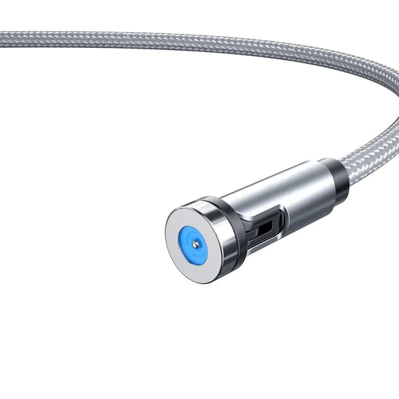Drehbares 540° Magnetisches Ladekabel mit 3 Steckern - Amiko Decor