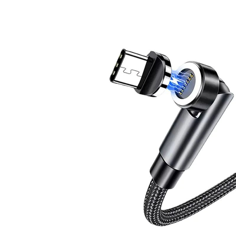 Drehbares 540° Magnetisches Ladekabel mit 3 Steckern - Amiko Decor