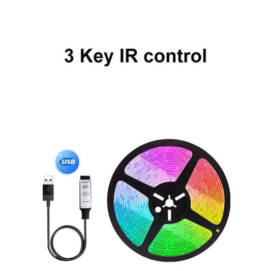 5050 Lichtleiste USB Bluetooth 5V Flexibler LED - Streifen - Amiko Decor
