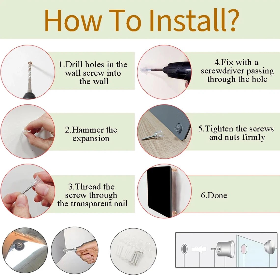 Custom House Number Outdoor Solar Lights 3D Acrylic Solar House Number Plate With Name Door Sign Personalized Home Address Sign - Amiko Decor